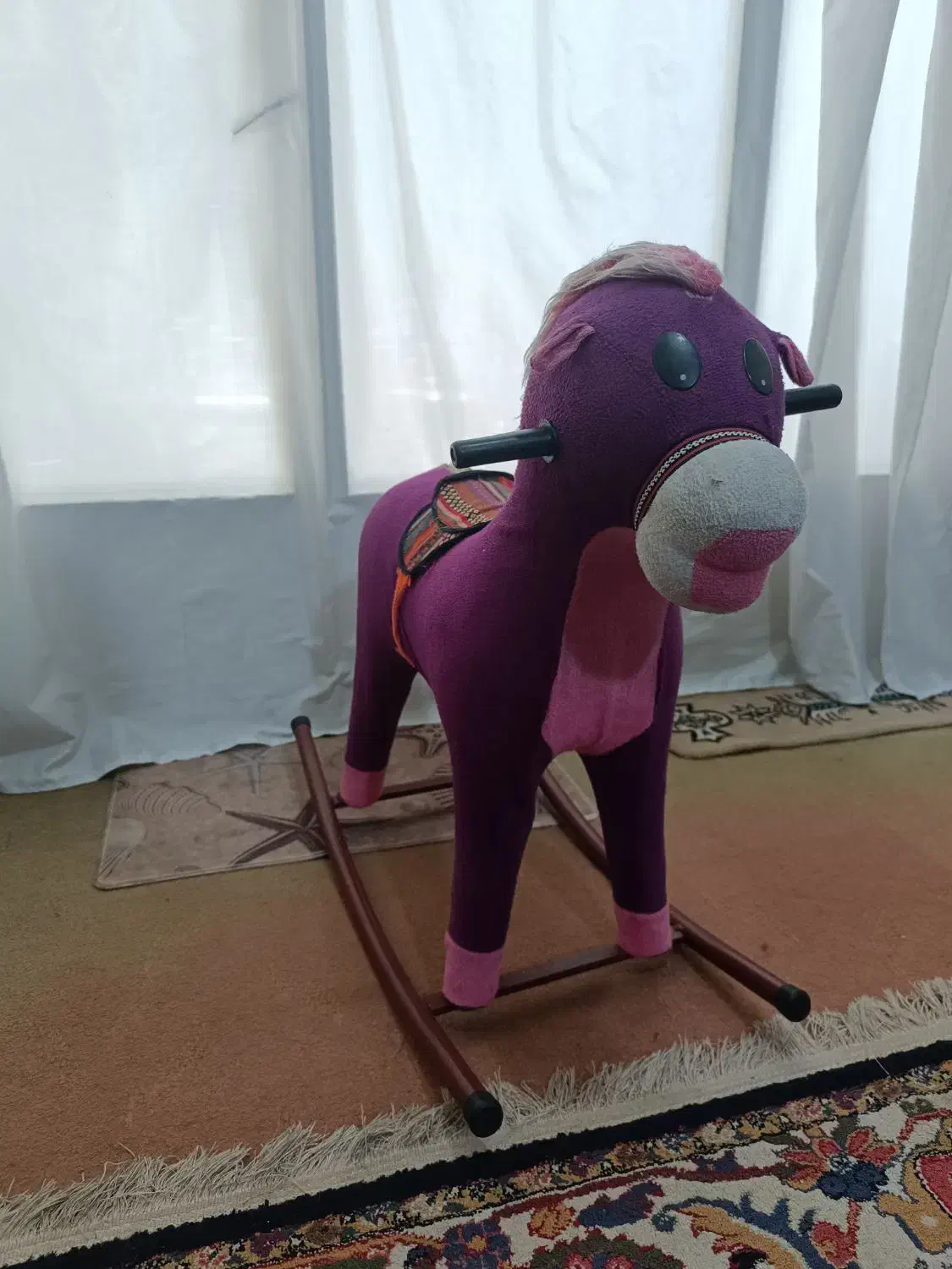 واکر اسب در حد نو|اسباب‌‌بازی|ابریشم, |دیوار