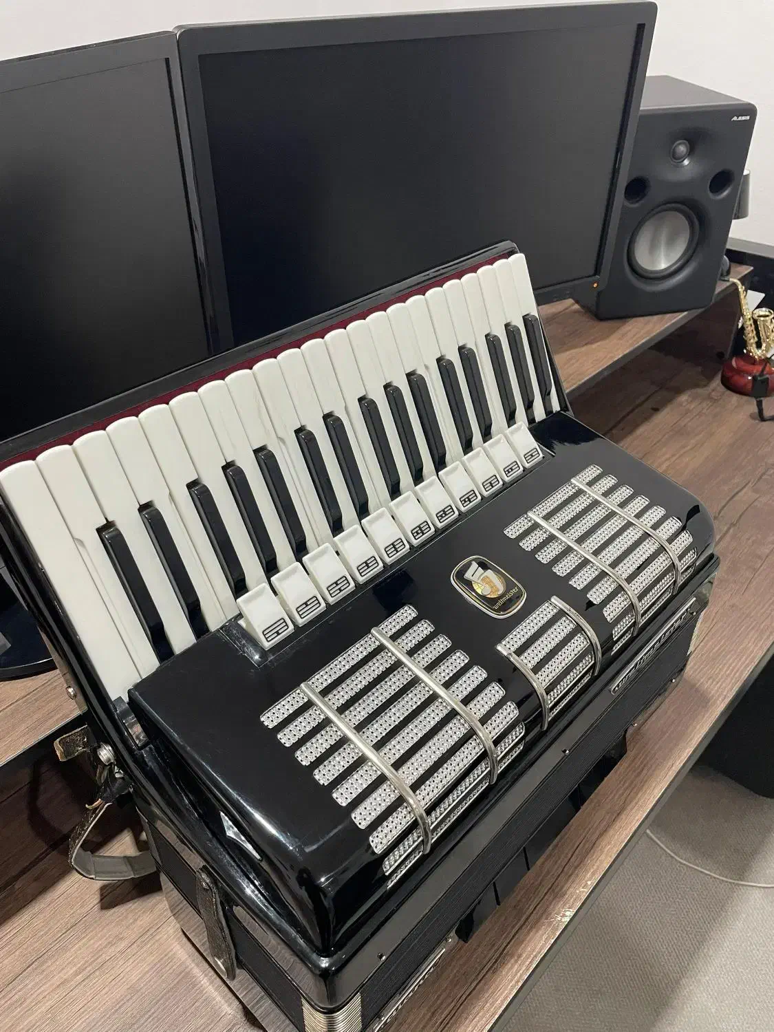 آکاردئون آلمانی ولتمسر دیانا در حد آکبند (۹۶ باس)|پیانو، کیبورد، آکاردئون|لیسار, |دیوار