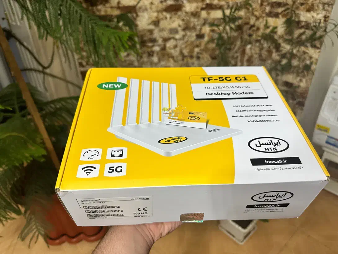 مودم وای فای ایرانسل مدل TF-5G G1|مودم و تجهیزات شبکه|تبریز, |دیوار