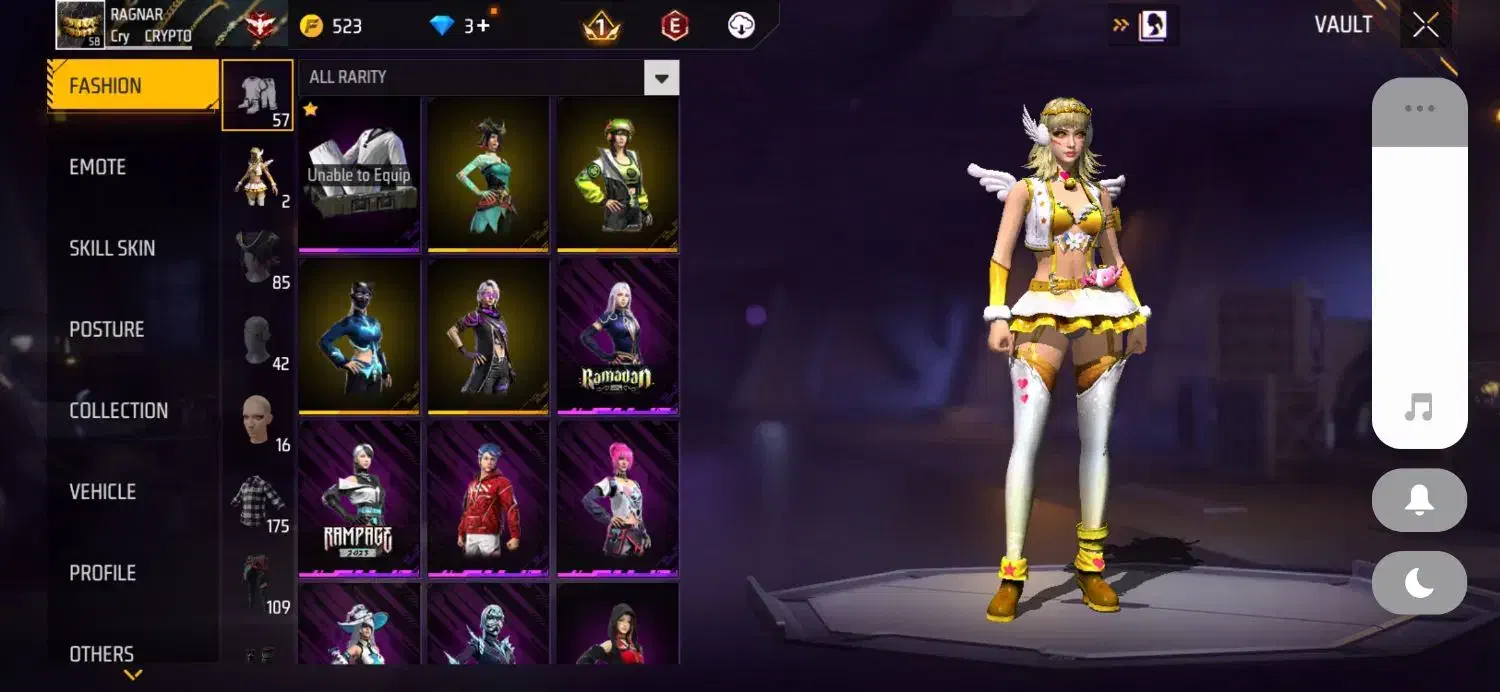 اکانت فری فایر|کنسول، بازی ویدئویی و آنلاین|کوهنانی, |دیوار