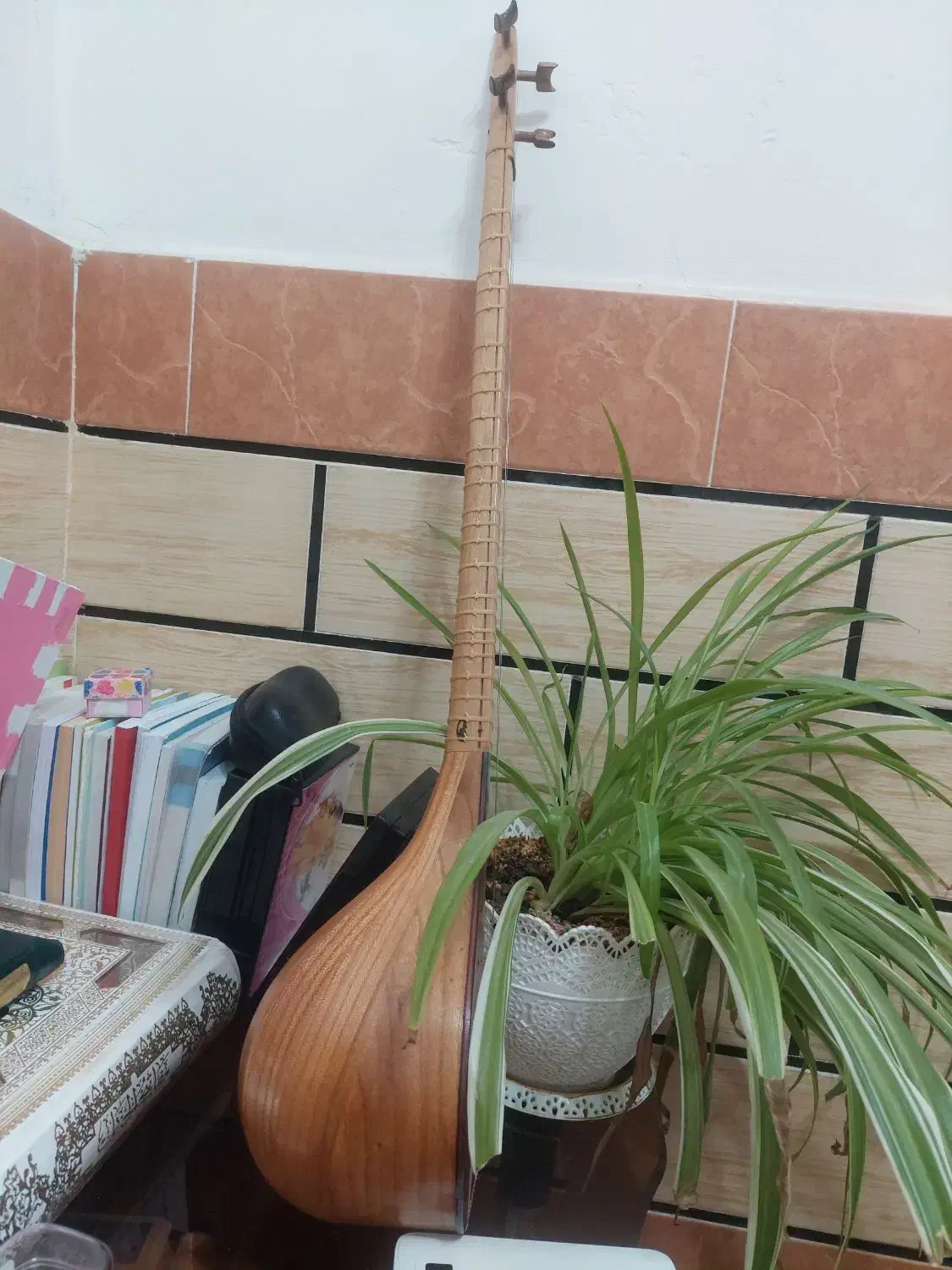 سه تار پایروند|سازهای سنتی|شوش, |دیوار