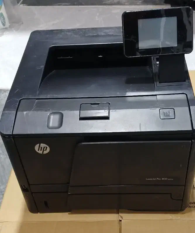 HP401dntachتک کاره پشت رو زن|پرینتر، اسکنر، کپی، فکس|بوشهر, |دیوار