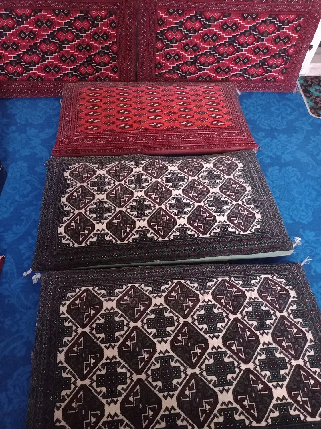 پشتی ۵عدد در حد نو تمیز|پشتی|بومهن, |دیوار