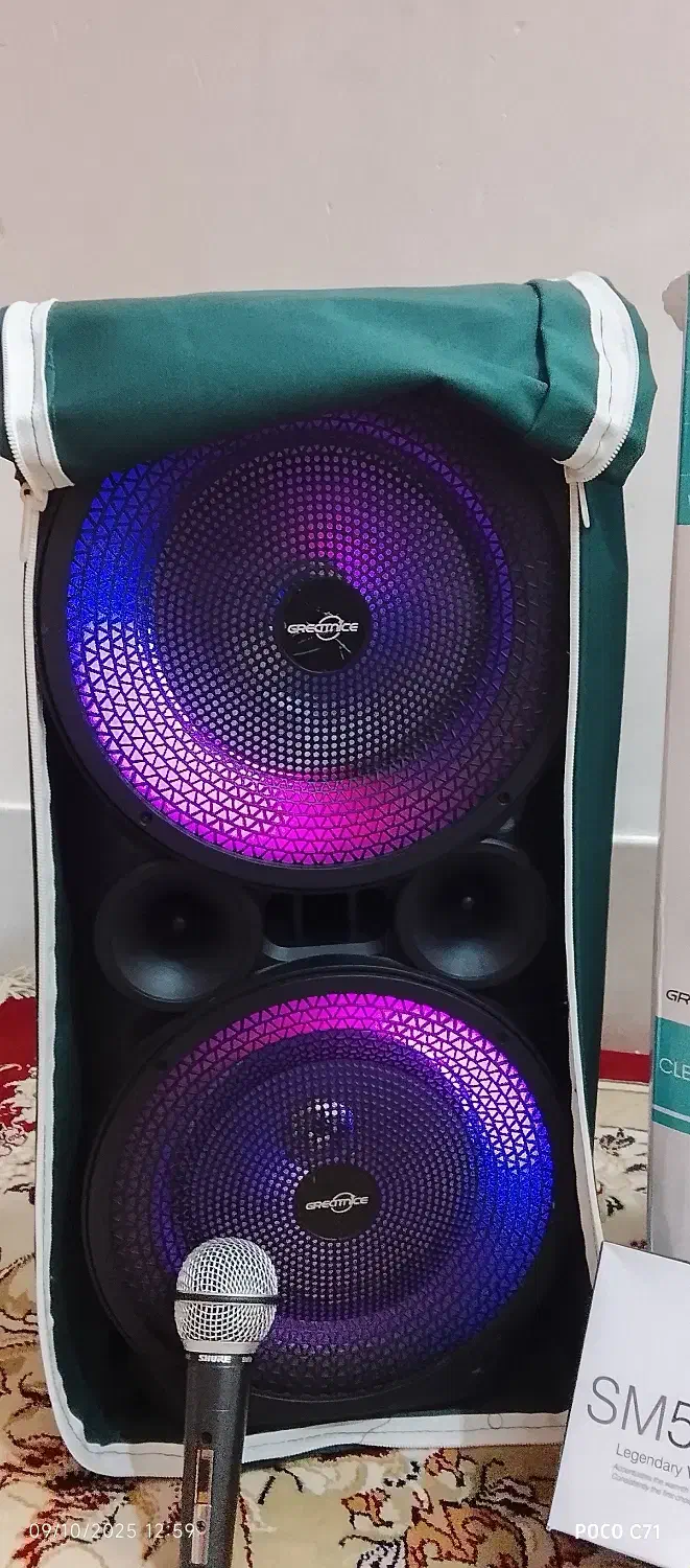 اسپیکر میکروفون دار GTS1569|سیستم صوتی خانگی|گناباد, |دیوار