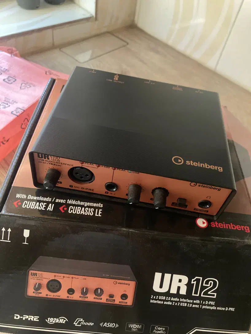 کارت صدای اشتنبرگ steinberg ur12|آلات موسیقی|کرج, برغان|دیوار