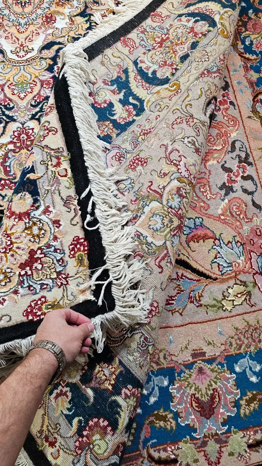 فرش خطیبی لچکی زیبا|فرش|تبریز, |دیوار