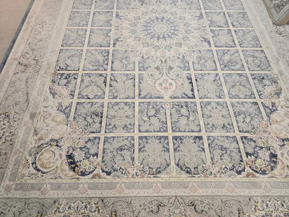 دوتخته فرش دوازده متری گل برجسته|فرش|باقرشهر, |دیوار