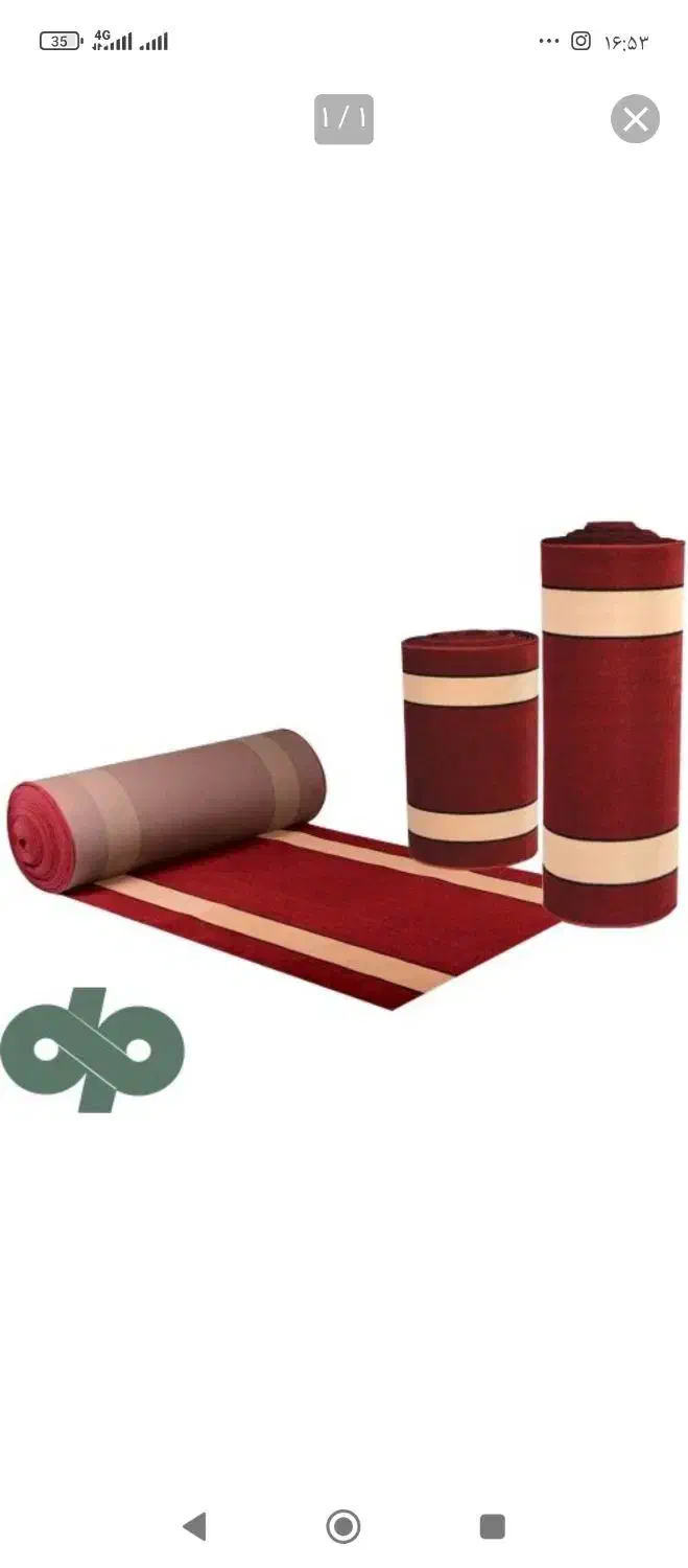 فرش قرمز به متراژ ۱۰ متر مربع|فرش|طرهان, |دیوار