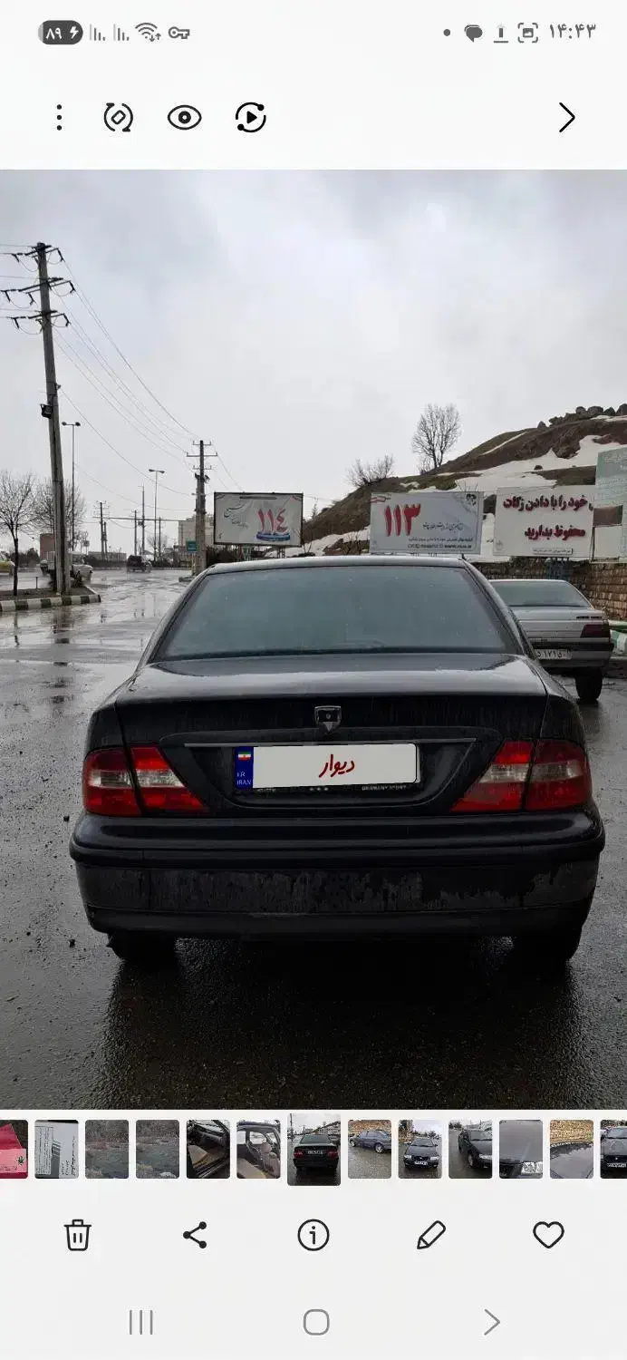 سمند مدل ۹۱ Se|خودرو سواری و وانت|بانه, |دیوار