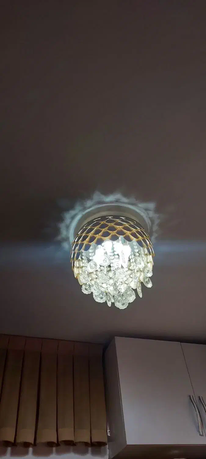 لوستر|لوستر و چراغ آویز|تاکستان, |دیوار