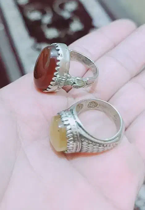 انگشتر نقره عقیق یمنی|جواهرات|اهواز, کمپلو جنوبی|دیوار