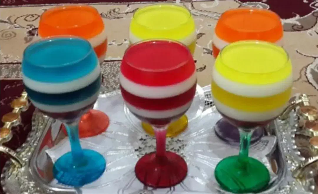 انواع ژله های مجلسی|خوردنی و آشامیدنی|پاکدشت, پاکدشت (مامازند)|دیوار