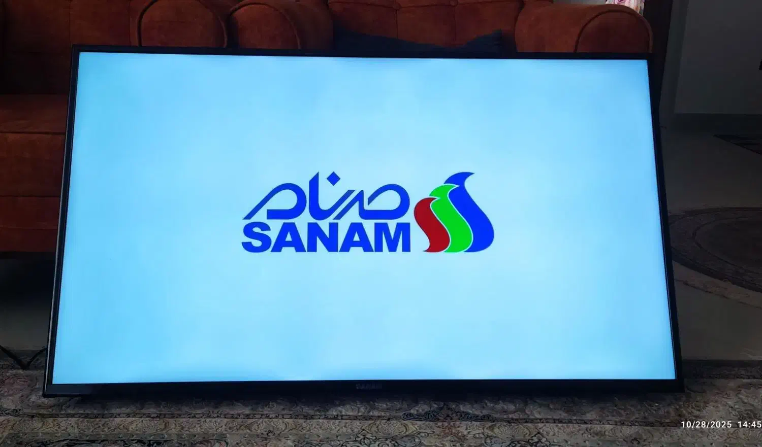 تلویزیون ۴۹ اینچ صنام|تلویزیون و پروژکتور|رشت, نیروی دریایی|دیوار