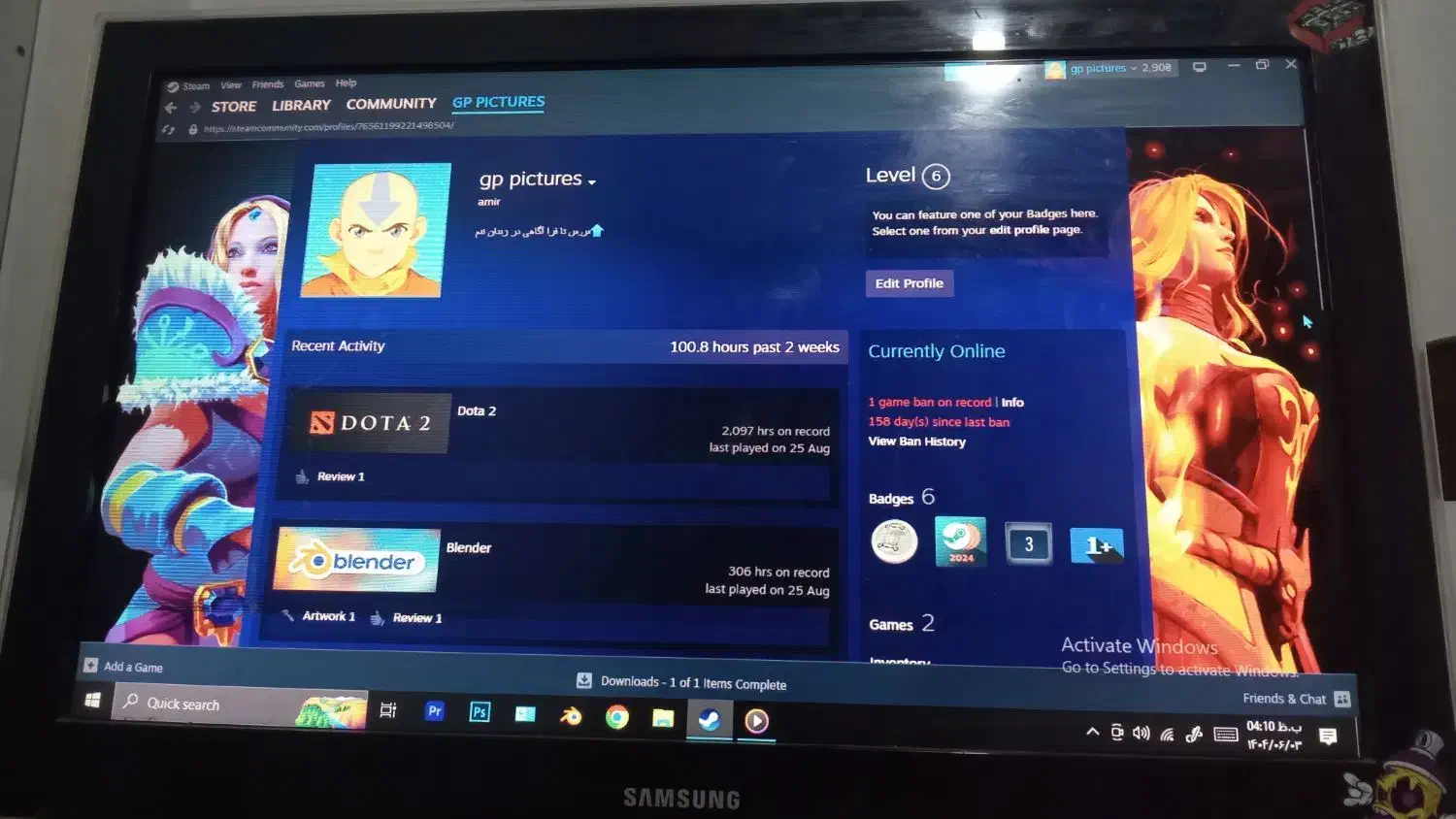 rust اکانت استیم راست|کنسول، بازی ویدئویی و آنلاین|تهران, مقدم|دیوار