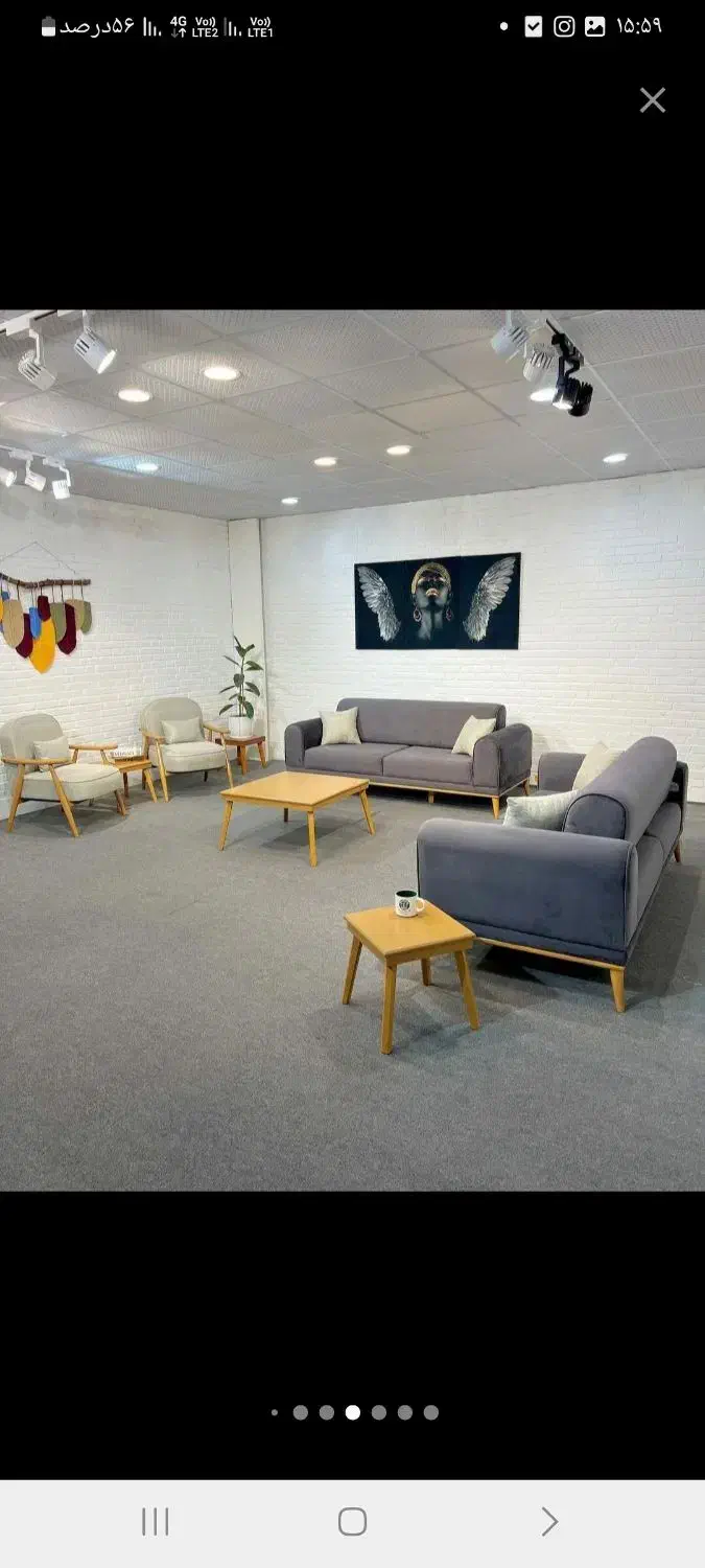 مبل کد۰۰۹۹|مبلمان خانگی و میز عسلی|اردکان, |دیوار