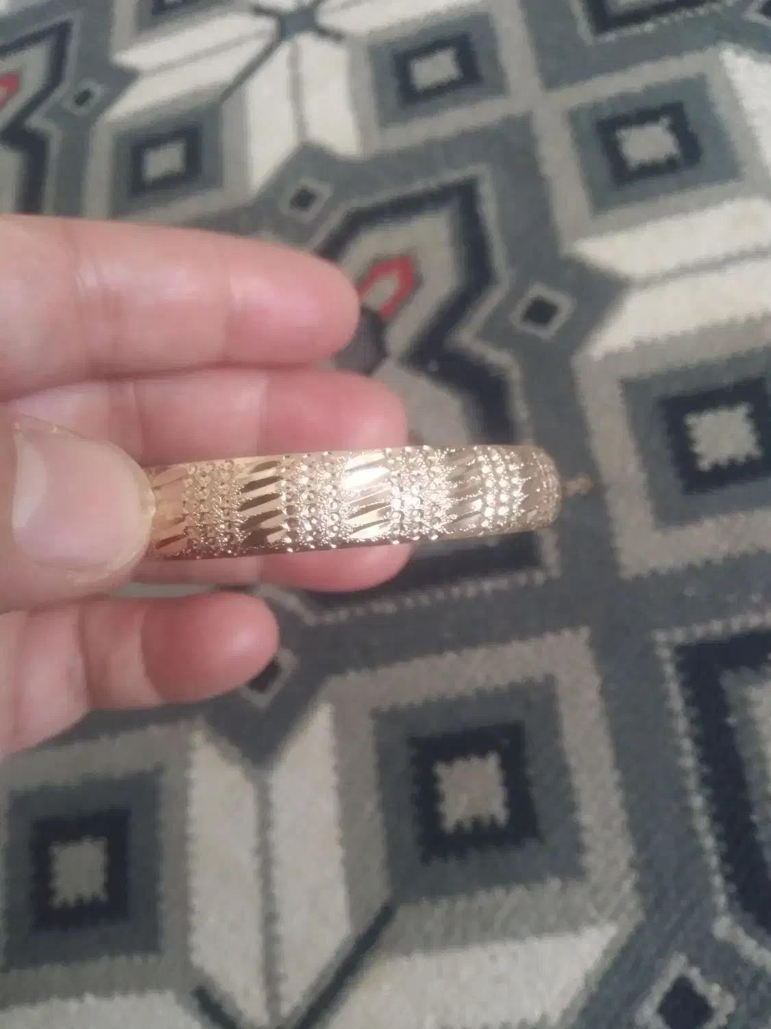 النگو نیم پوش بدل جنس طلا روس|بدلیجات|قم, چهل درخت‎|دیوار