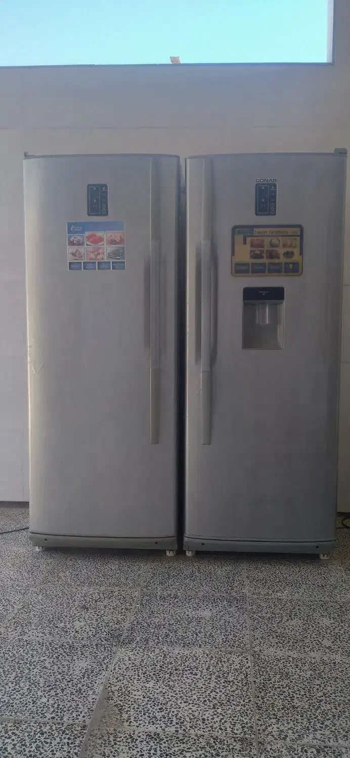 فروش یخچال دو قلو با قیمت مناسب|یخچال و فریزر|رومشکان, |دیوار
