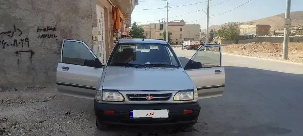 پراید ۸۹نقره ای|خودرو سواری و وانت|شیراز, درکی|دیوار