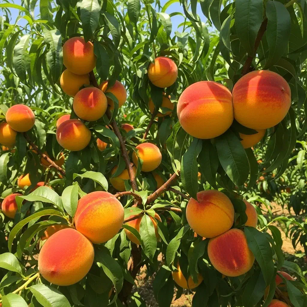 فروش  نهال هلو زعفرانی پربار و بازارپسند|خدمات باغبانی و درختکاری|شیراز, گلکوب|دیوار