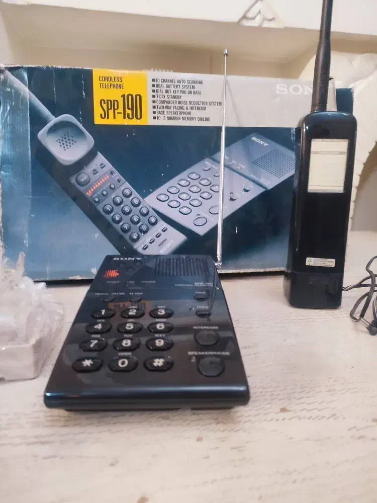 یک عدد تلفن بیسیم سونی نایاب|کلکسیون اشیاء عتیقه|تهران, طیب|دیوار