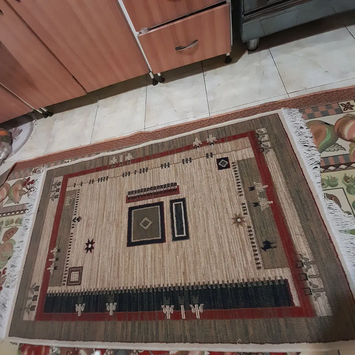 قالیچه ۱ و نیم در ۱|فرش|شیراز, زیباشهر|دیوار