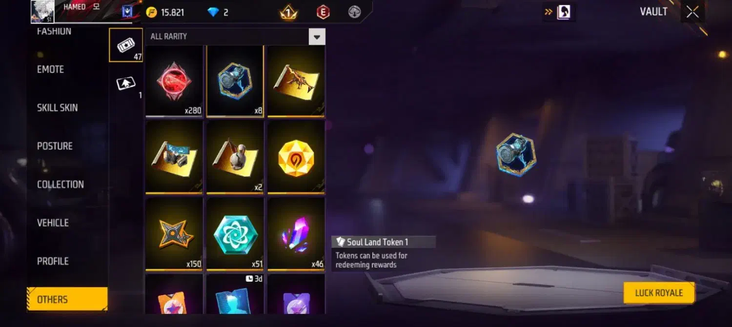 اکانت فیری فایر|کنسول، بازی ویدئویی و آنلاین|برازجان, |دیوار