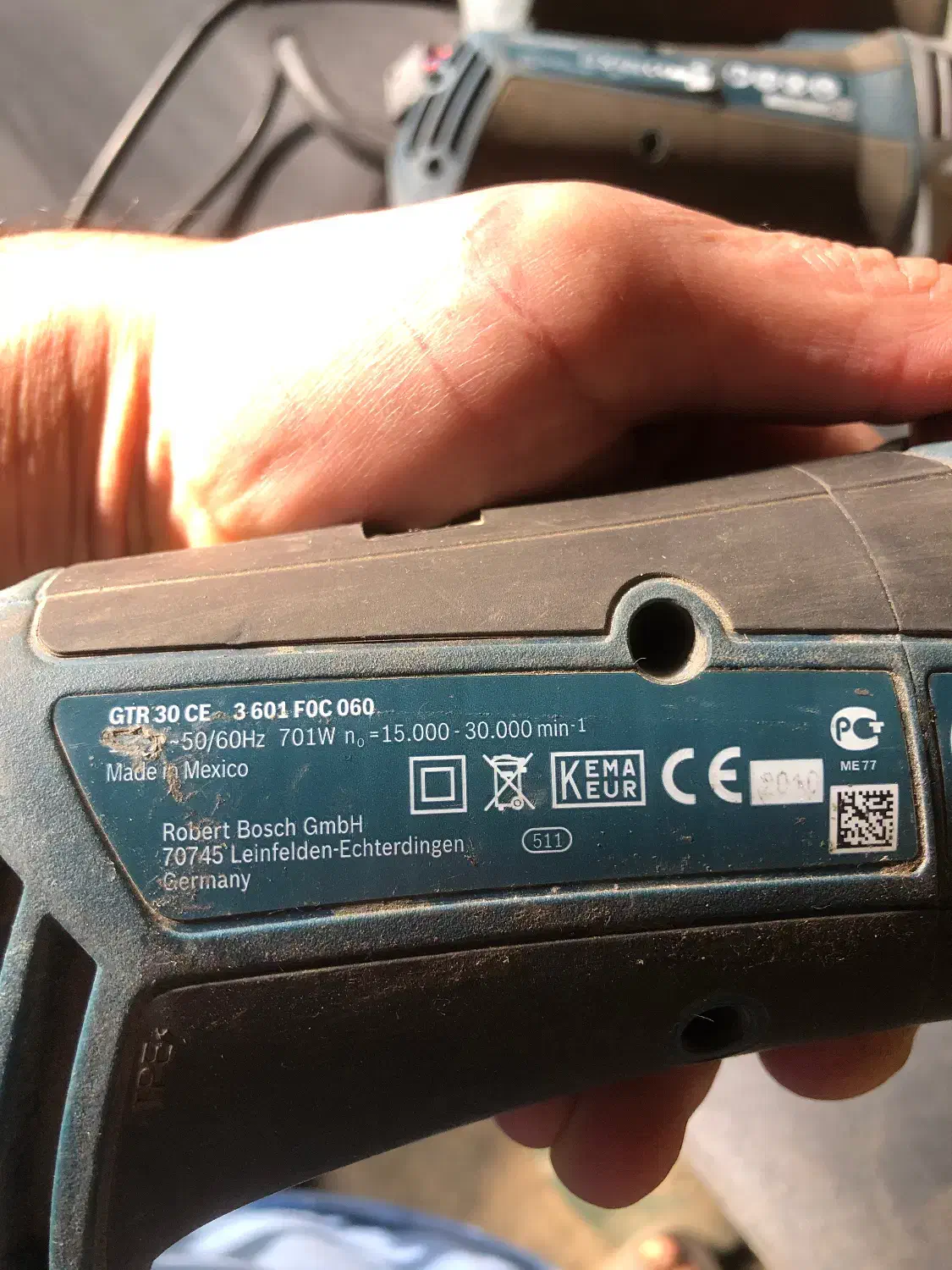 ۳عدد اور فرز بوش اصل در حد نو|ابزارآلات|تهران, سوهانک|دیوار