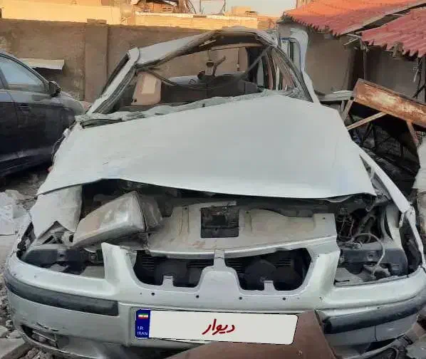 سمند تصادفی|خودرو سواری و وانت|کرمان, |دیوار