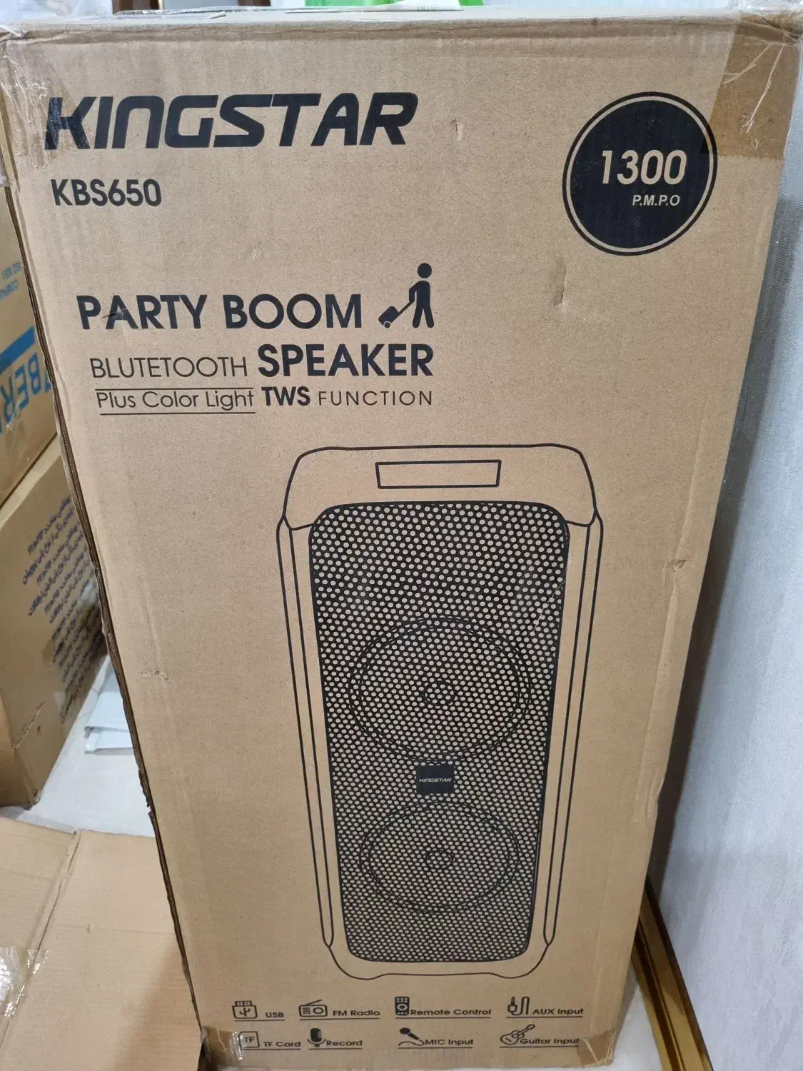 اسپیکر بلوتوثی کینگ استار مدل kbs650|پخش‌کننده همراه|تهران, آزادشهر|دیوار