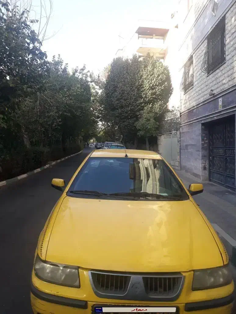 تاکسی سمند گردشی مدل۸۷|خودرو سواری و وانت|تهران, پاسداران|دیوار