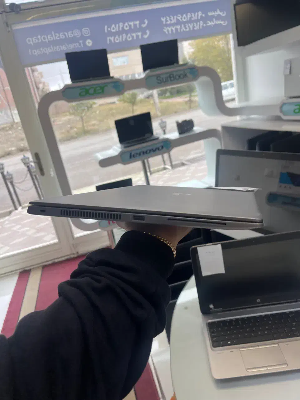 لپتاپ فوق نازک و گرافیک ۴ گیگ نسل ۸ hp zbook g6|رایانه همراه|اردبیل, |دیوار