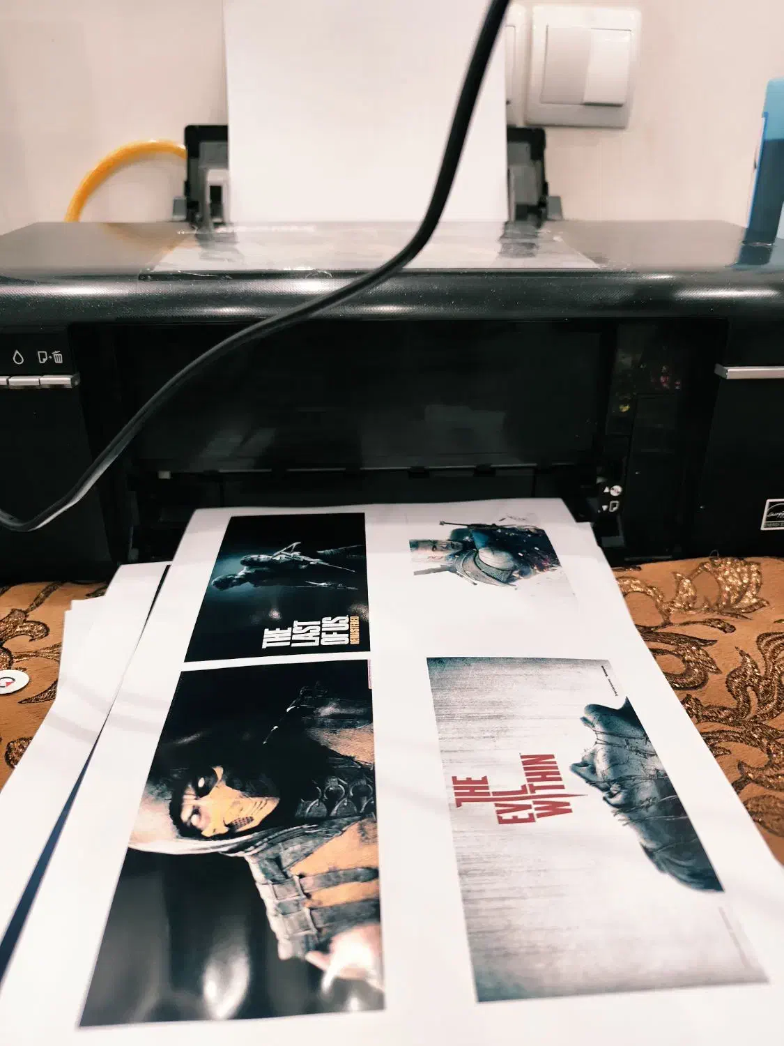 پرینتر اپسون l805 فوری فروشی|پرینتر، اسکنر، کپی، فکس|تهران, تهرانسر مرکزی|دیوار