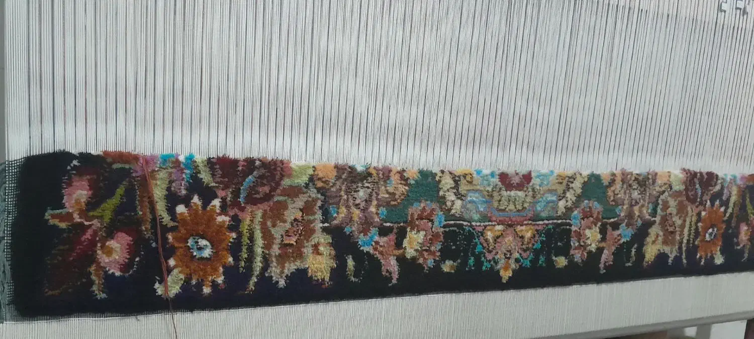 فرش نخی|فرش|کرمانشاه, |دیوار