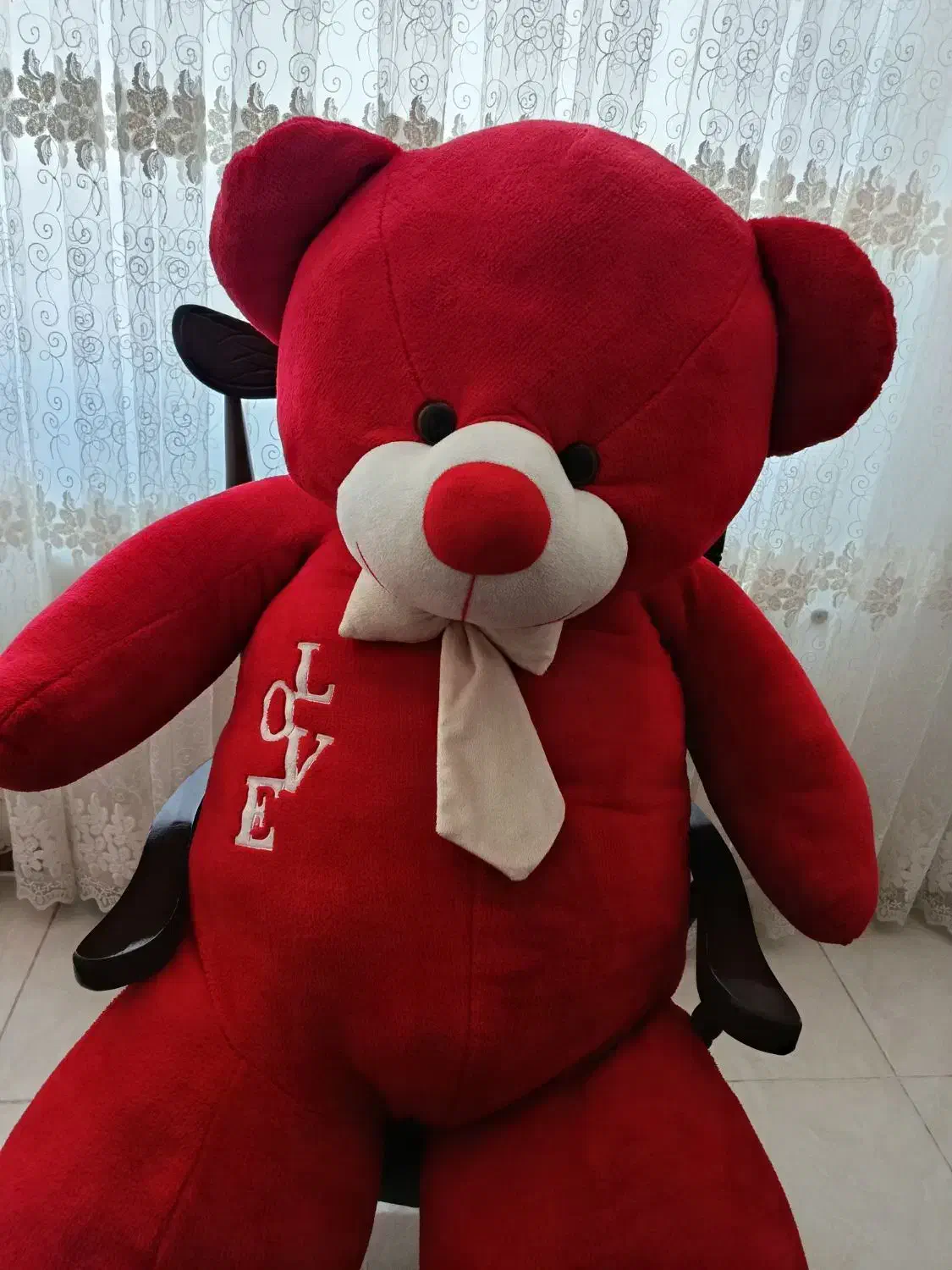 خرس قرمز بزرگ|اسباب‌‌بازی|مراغه, |دیوار