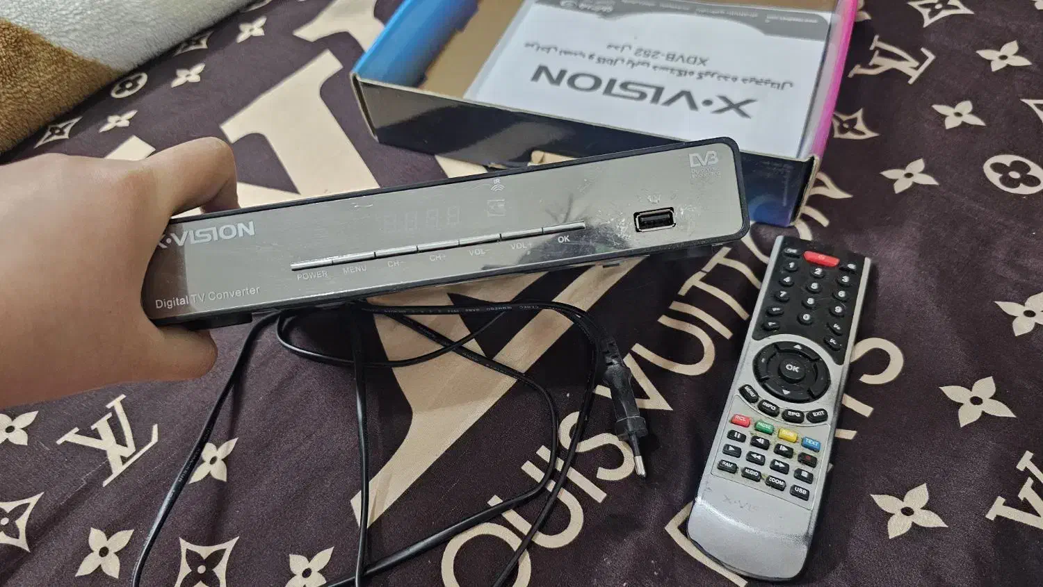 گیرنده دیجیتال ایکس ویژن سالم|پخش‌کننده DVD و ویدیو|گرگان, |دیوار