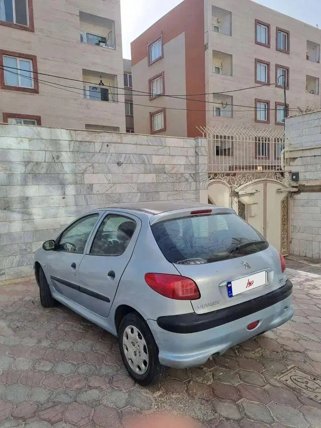 پژو ۲۰۶ تیپ ۲ مدل ۱۳۸۳|خودرو سواری و وانت|مشهد, هفت تیر (نه دره)|دیوار