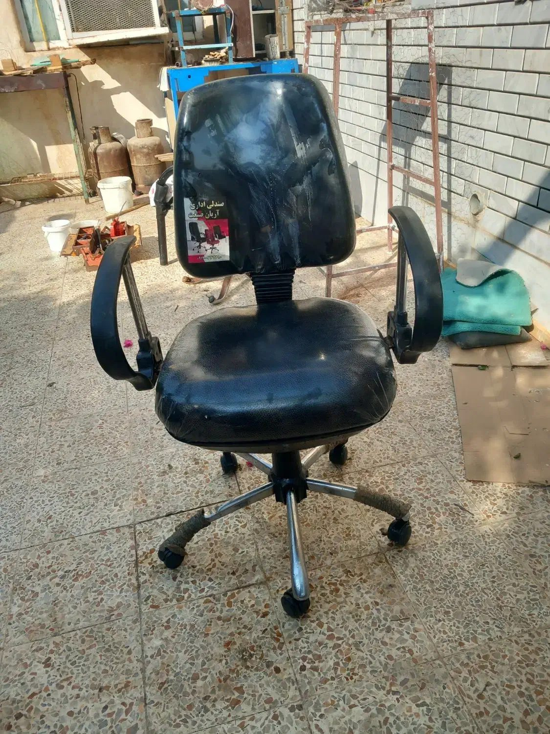 صندلی چرخدار جادار مدیریتی|مبلمان اداری|گتوند, |دیوار