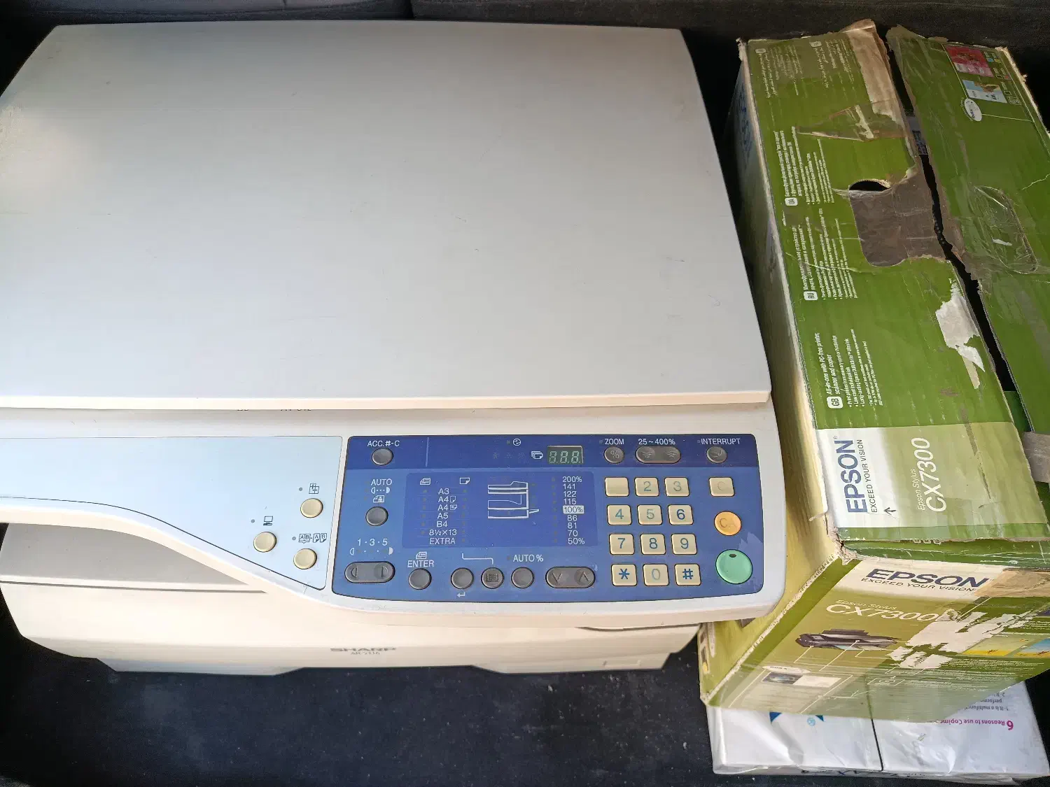 دستگاه کپی و پرینتر|پرینتر، اسکنر، کپی، فکس|نجفآباد, شریعتی|دیوار