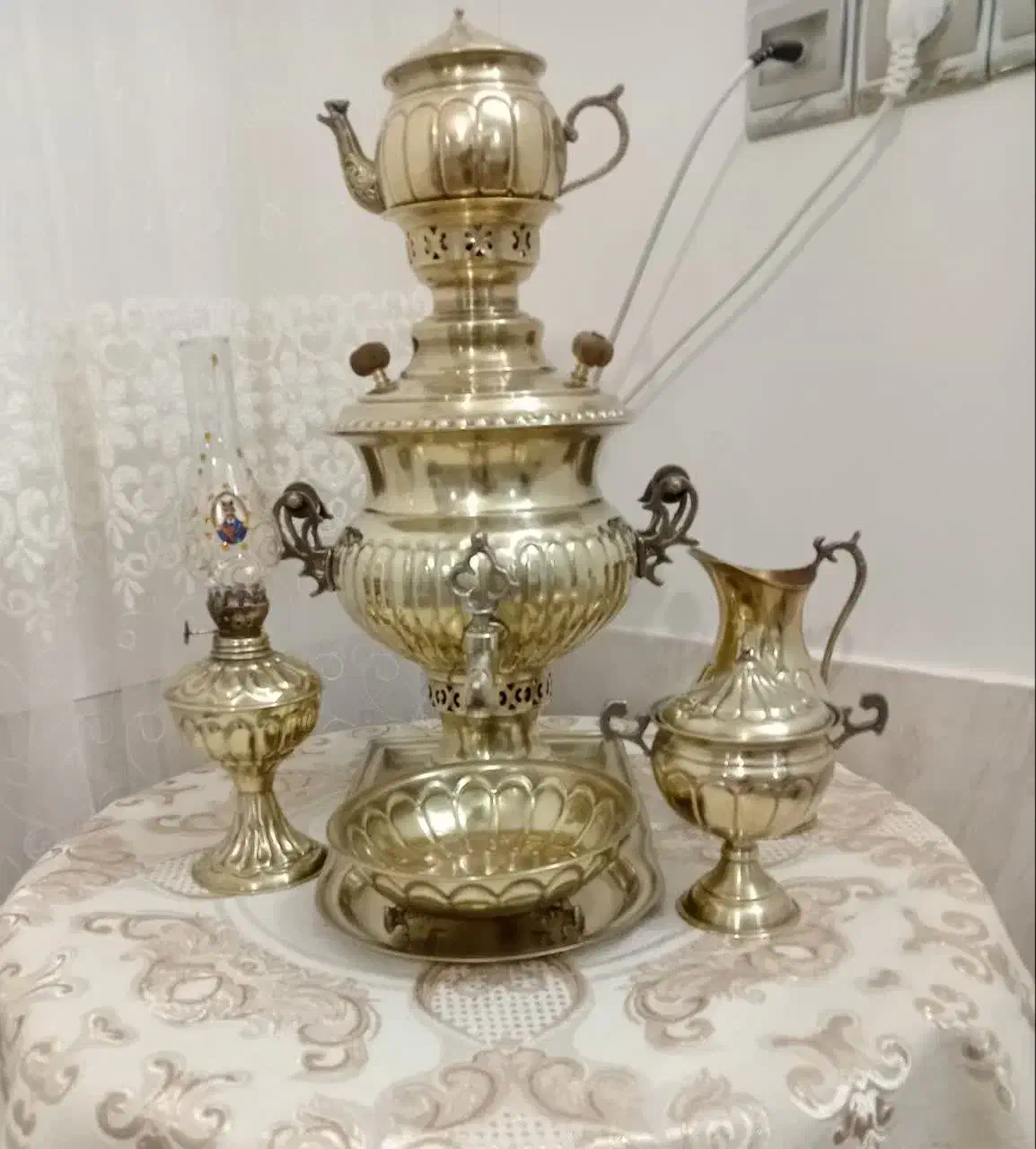 سماور برنجی|سماور، چایساز، قهوهساز|سبزوار, رباط|دیوار