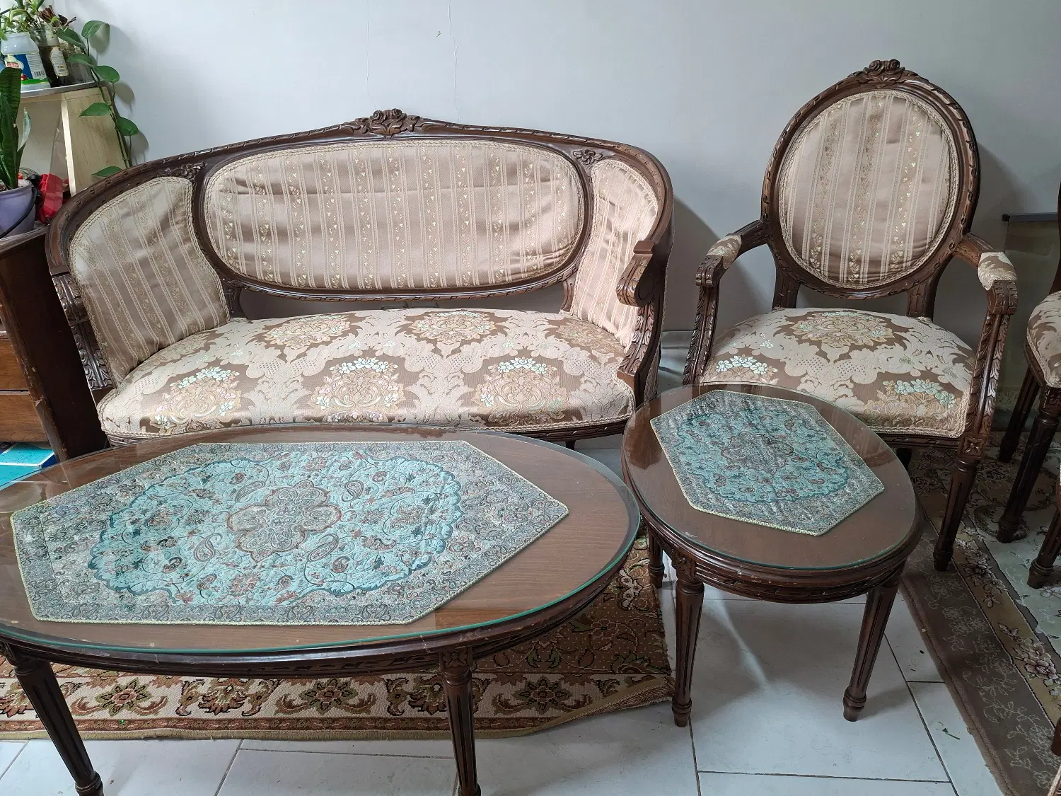مبل استیل ۸ نفره|مبلمان خانگی و میز عسلی|تهران, شهرک گلها|دیوار