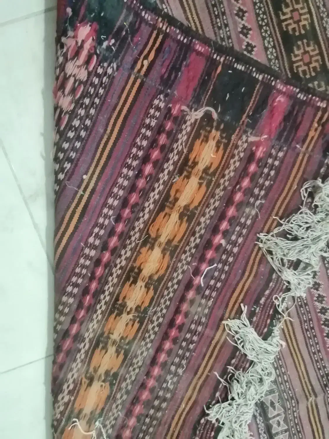 کار کرده قدیمی پشمی|فرش|مشهد, درابد امام|دیوار