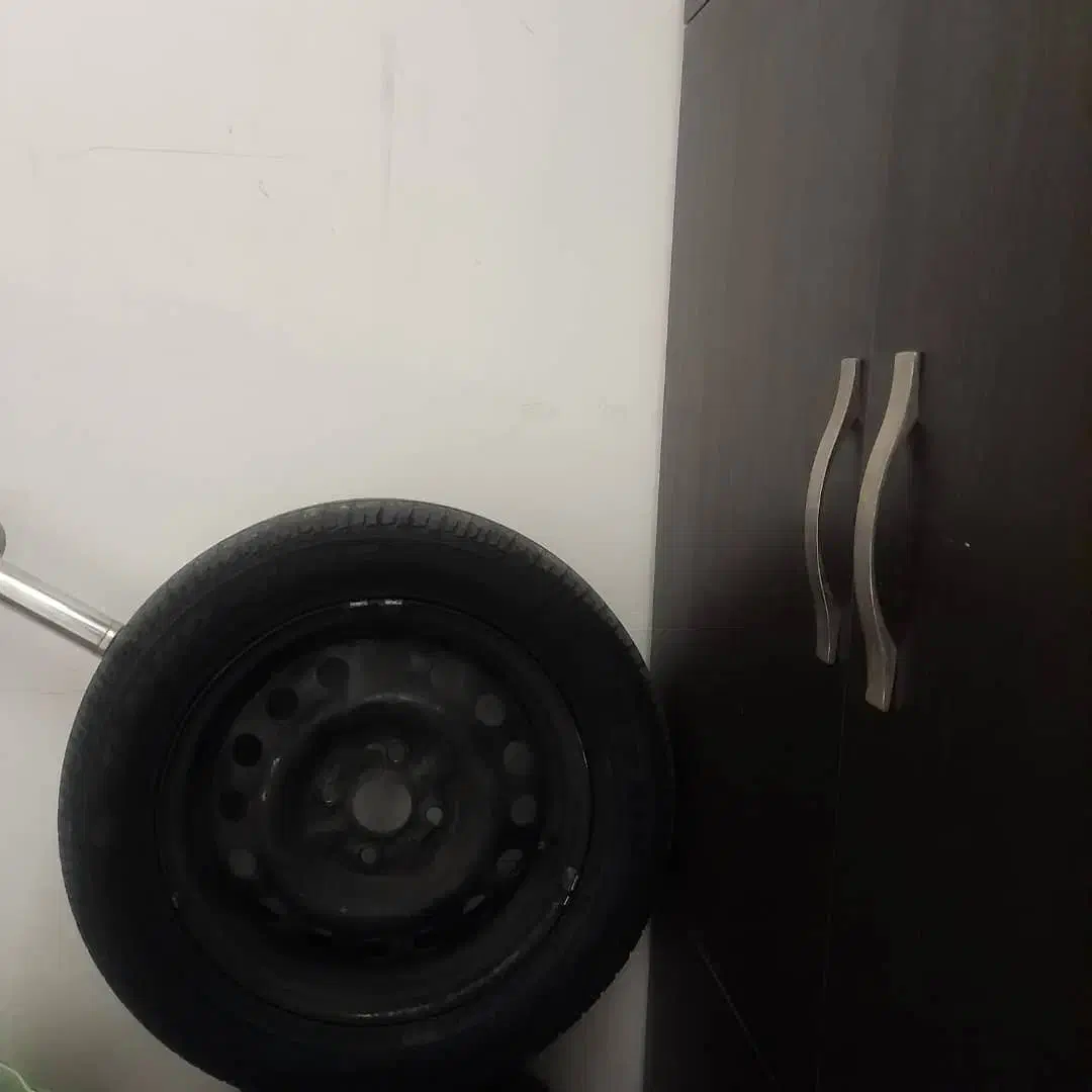 دو لاستیک تیبا با رینگ|قطعات یدکی و لوازم جانبی|پردیس, فاز ۴|دیوار