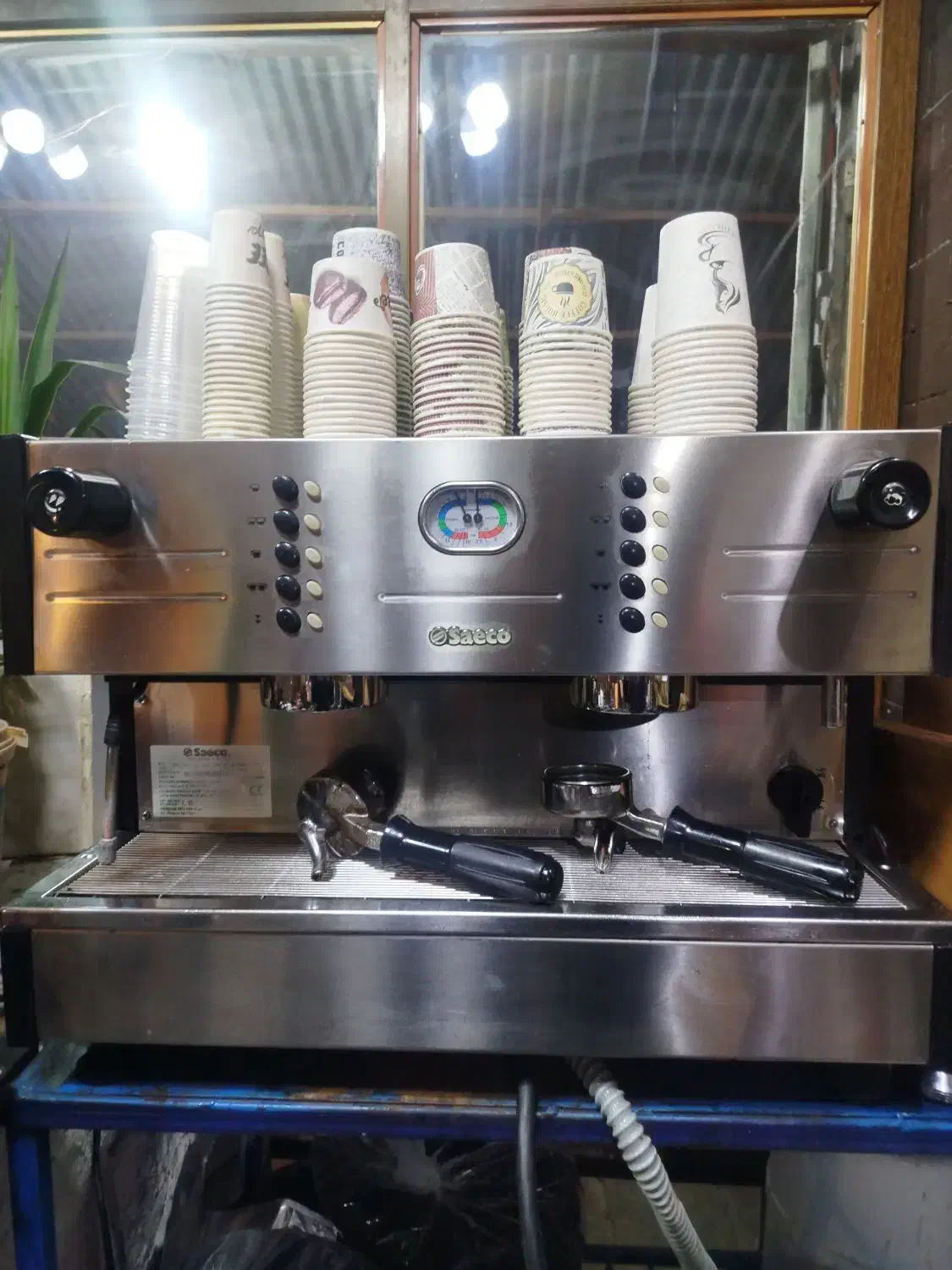 دستگاه قهوه صنعتی نیمه اتومات|سماور، چای‌ساز، قهوه‌ساز|دهدشت, |دیوار