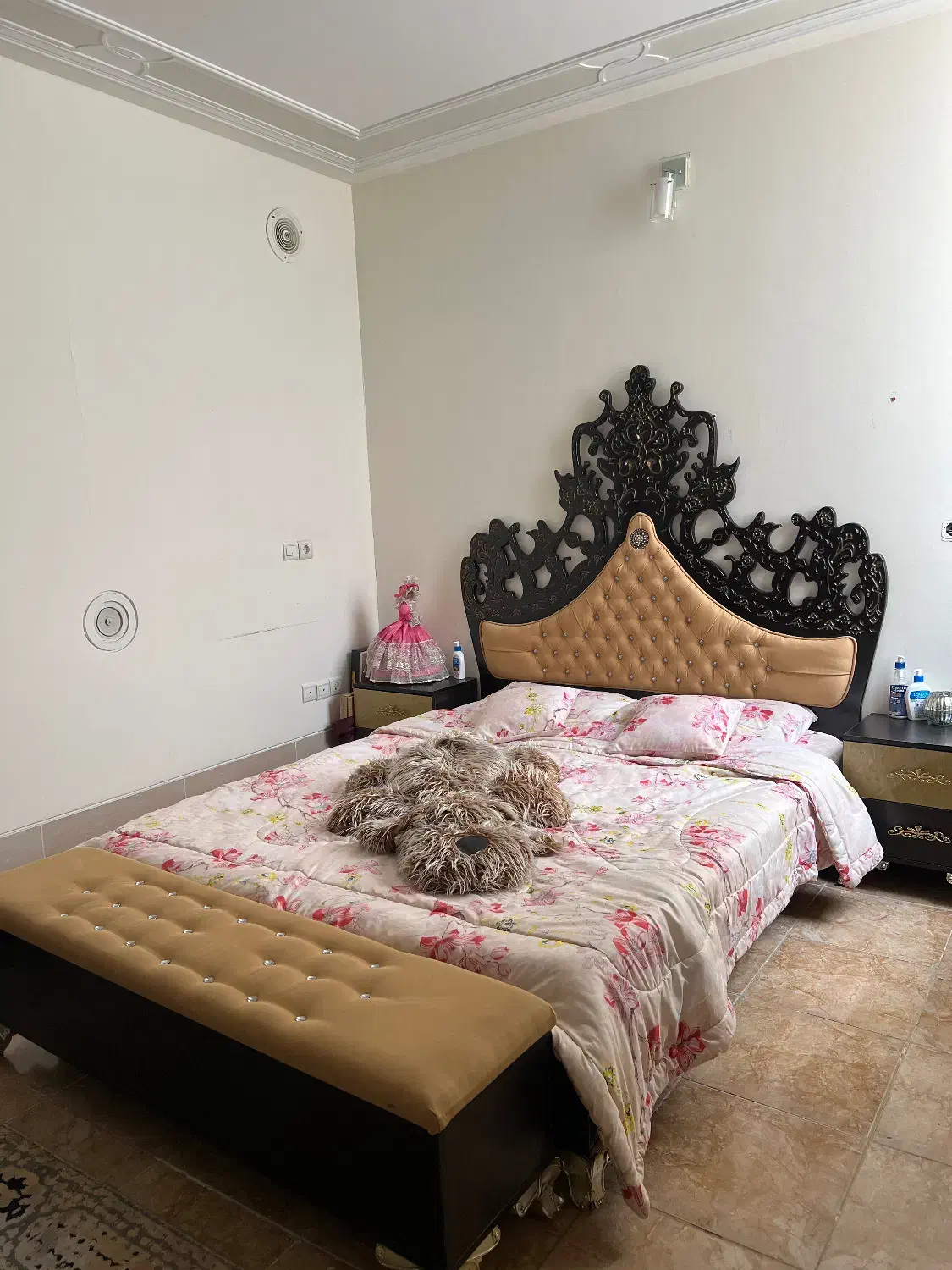 سرویس خواب دونفره|تخت و سرویس خواب|فسا, |دیوار