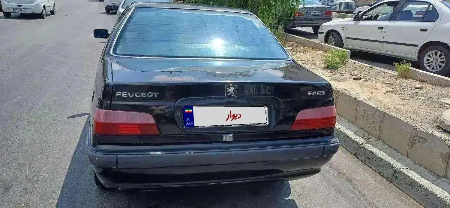 پژو پارس مشکی ۱۳۸۲ دوگانه‌سوز با موتور سالم|خودرو سواری و وانت|ارومیه, |دیوار
