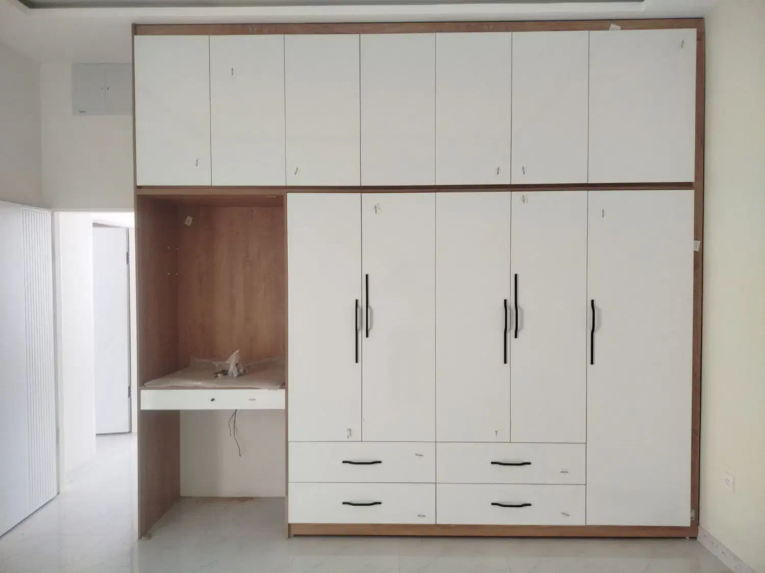 اجرای کمد دیواری در زمان یک هفته|جاکفشی، کمد، دراور|کرمان, |دیوار