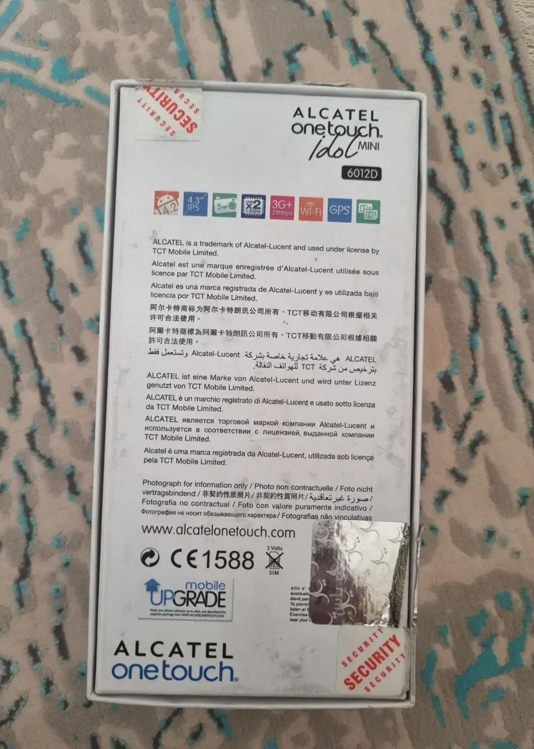 موبایل آلکاتل آیدول مینی|موبایل|همدان, |دیوار