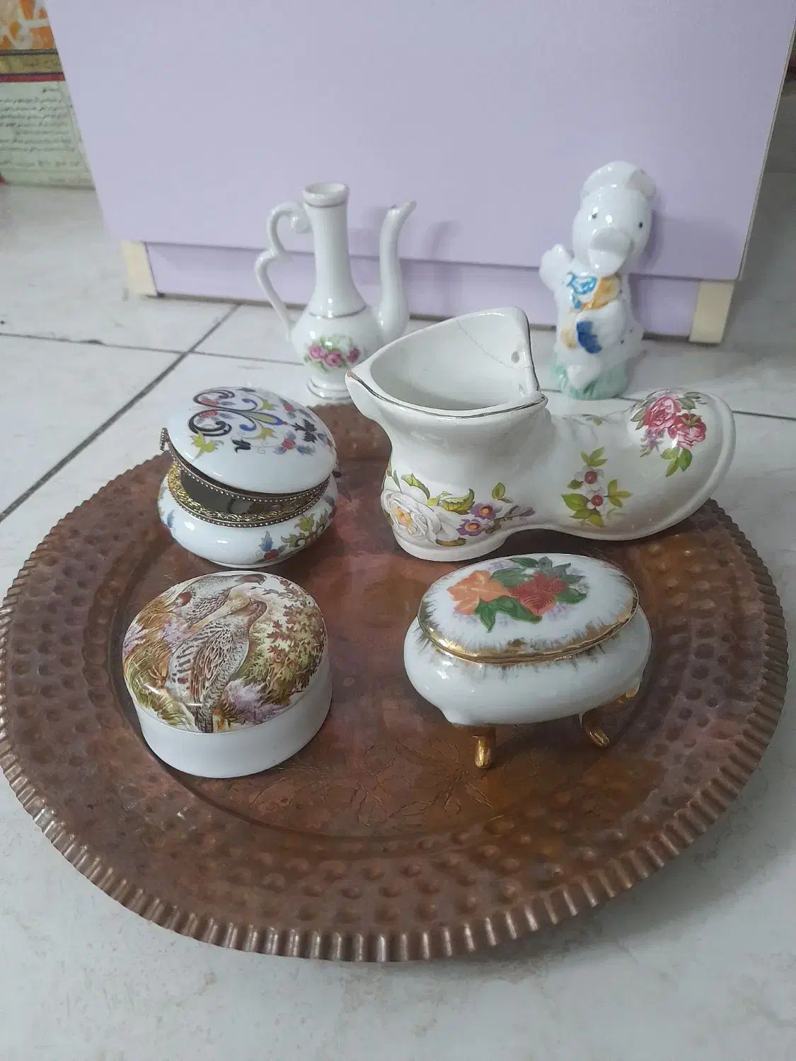 فروش چینی جات عتیقه و نایاب اصل مجموعه کلکسیونی|کلکسیون اشیاء عتیقه|تهران, شهرک شریفی|دیوار