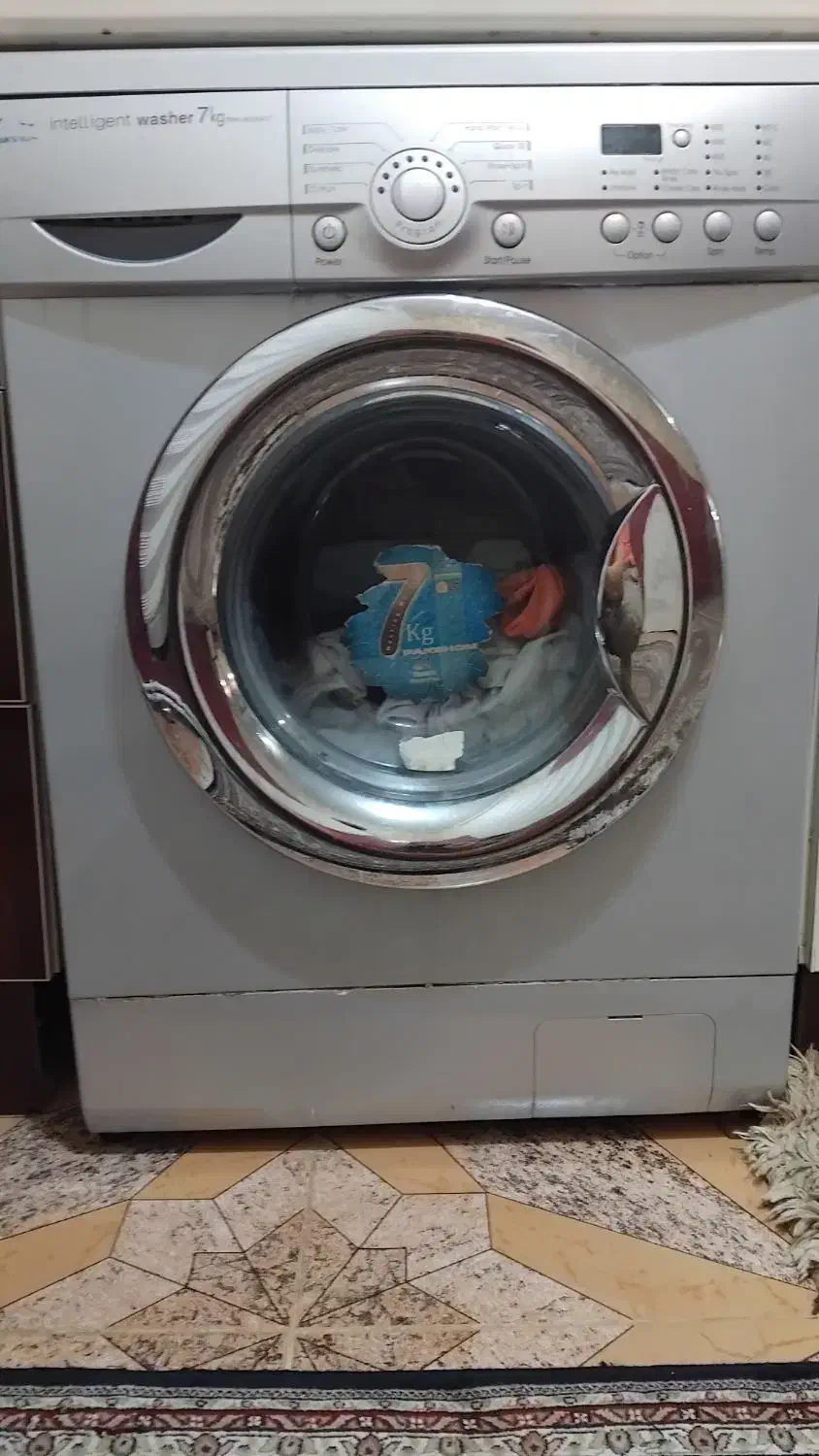 ماشین  لباسشویی پاکشوما 7 کیلویی بفروش میرسد|ماشین لباسشویی و خشک‌کن لباس|مشگین شهر, |دیوار