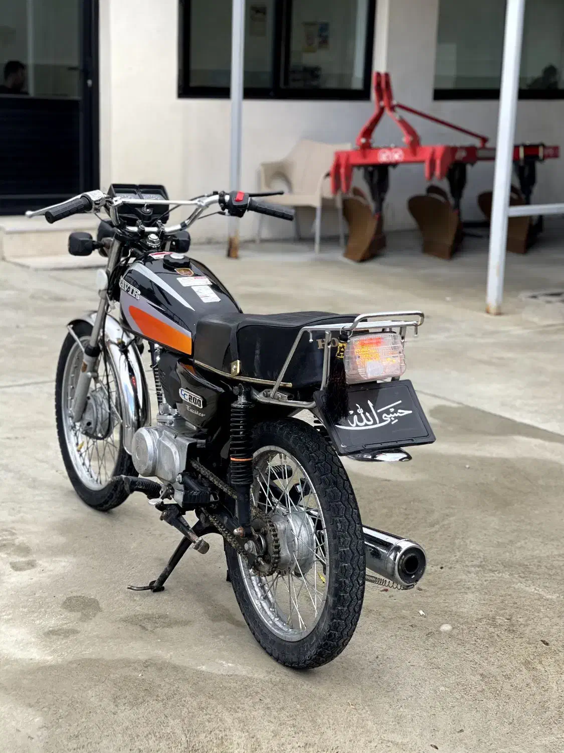 موتور مدل 91 مزایده 200 cc|موتورسیکلت|پیرانشهر, |دیوار